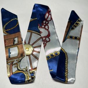 Two Thin Scarves / Hair Bands / Scarves
 - #828